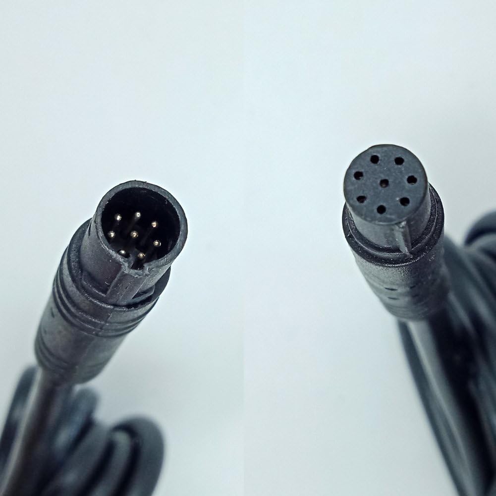 YQMAJIM (8 6.5ft) Dash Cam Rear View Backup Camera Reverse Car Recorder Cable Extension Cord pin