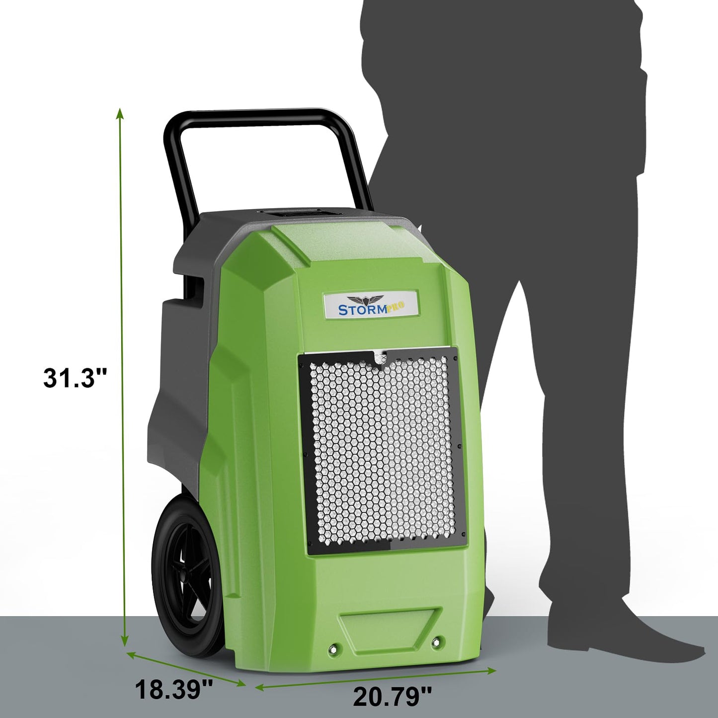 ALORAIR 180 Pints Commercial Dehumidifier with Pump Drain Hose, Smart Wi-Fi Dehumidifier for Large Basement, Industrial or Commercial Space, Smart Wi-Fi, 5 Years Limited Warranty