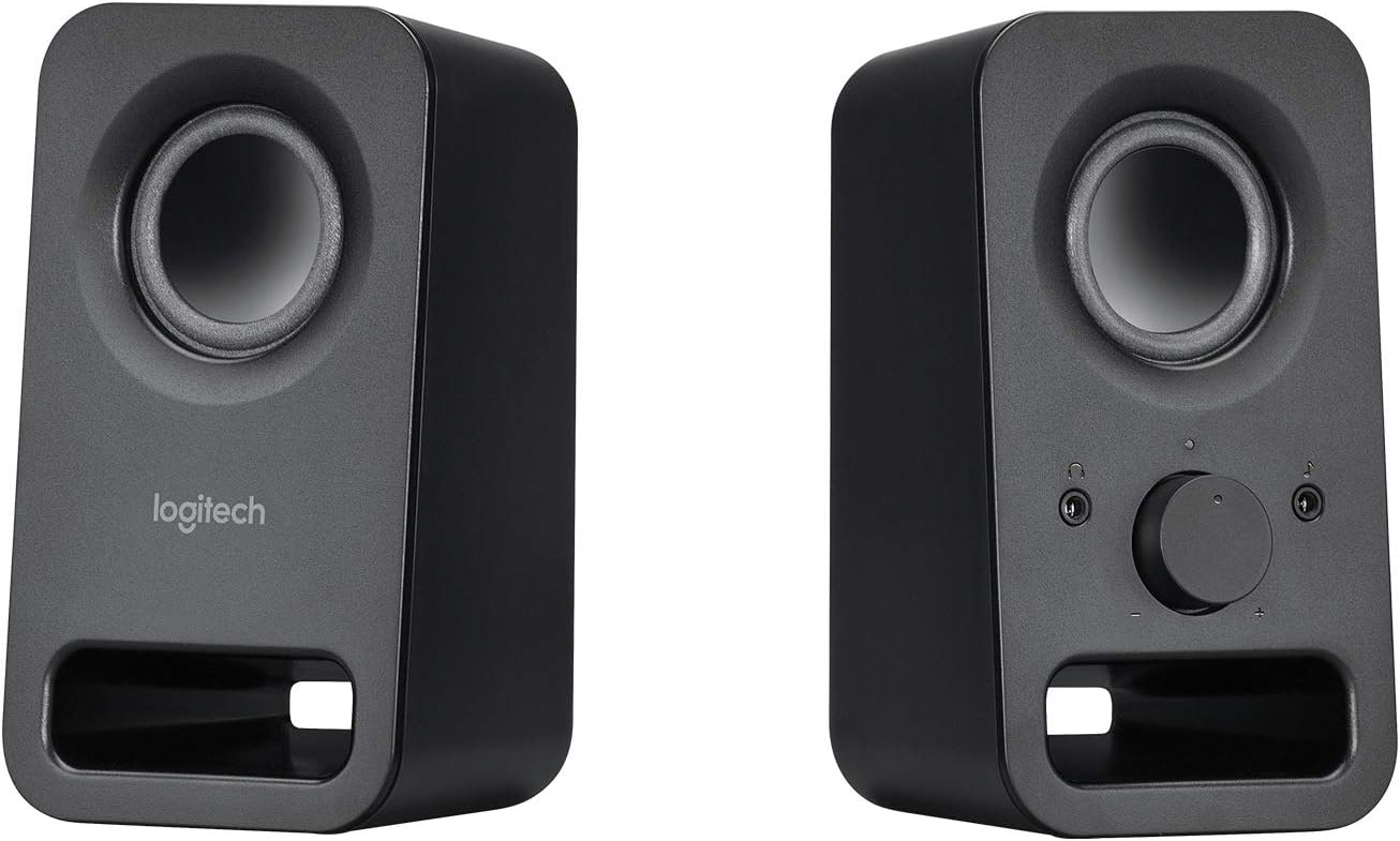 Logitech Z150 Multimedia Speakers with Stereo Sound for Multiple Devices, Black