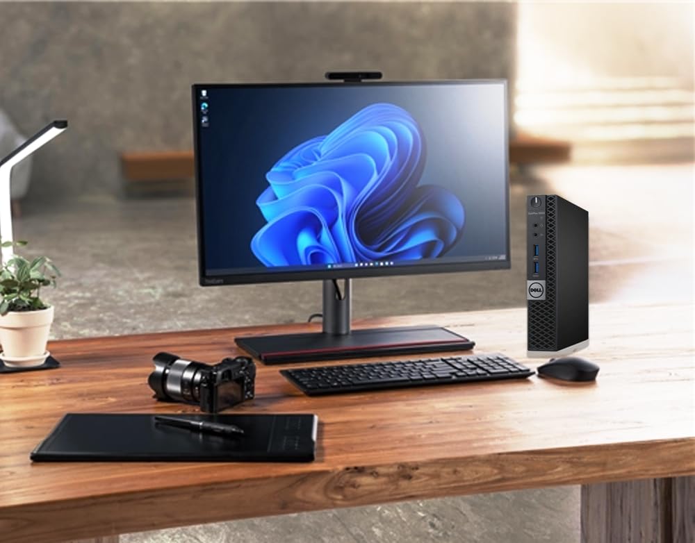 Dell OptiPlex 5060 SFF Bussines Desktop Computers, Intel 6-Core i5-8500 3.0 GHz Turbo 4.10GHz, 16GB DDR4 Ram, 512GB SSD, Keyboard & Mouse, WiFi, 4K Support, Win 11 Pro, Black (Renewed)