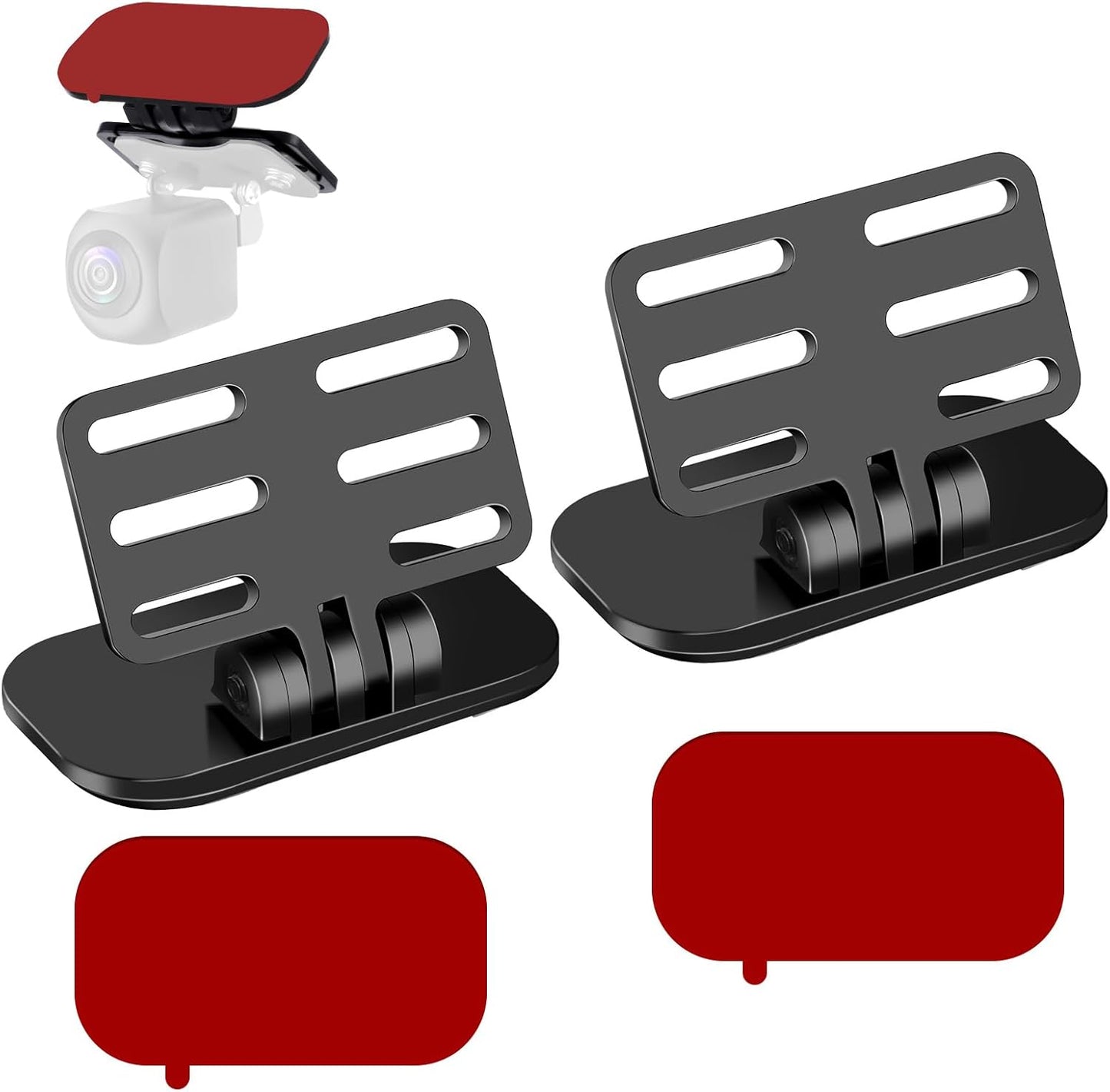 Xthrotsenk 2 Pcs Rear Camera Holder Universal Rear View Camera Rear Window Mount Back Windshield Backup Camera Mount