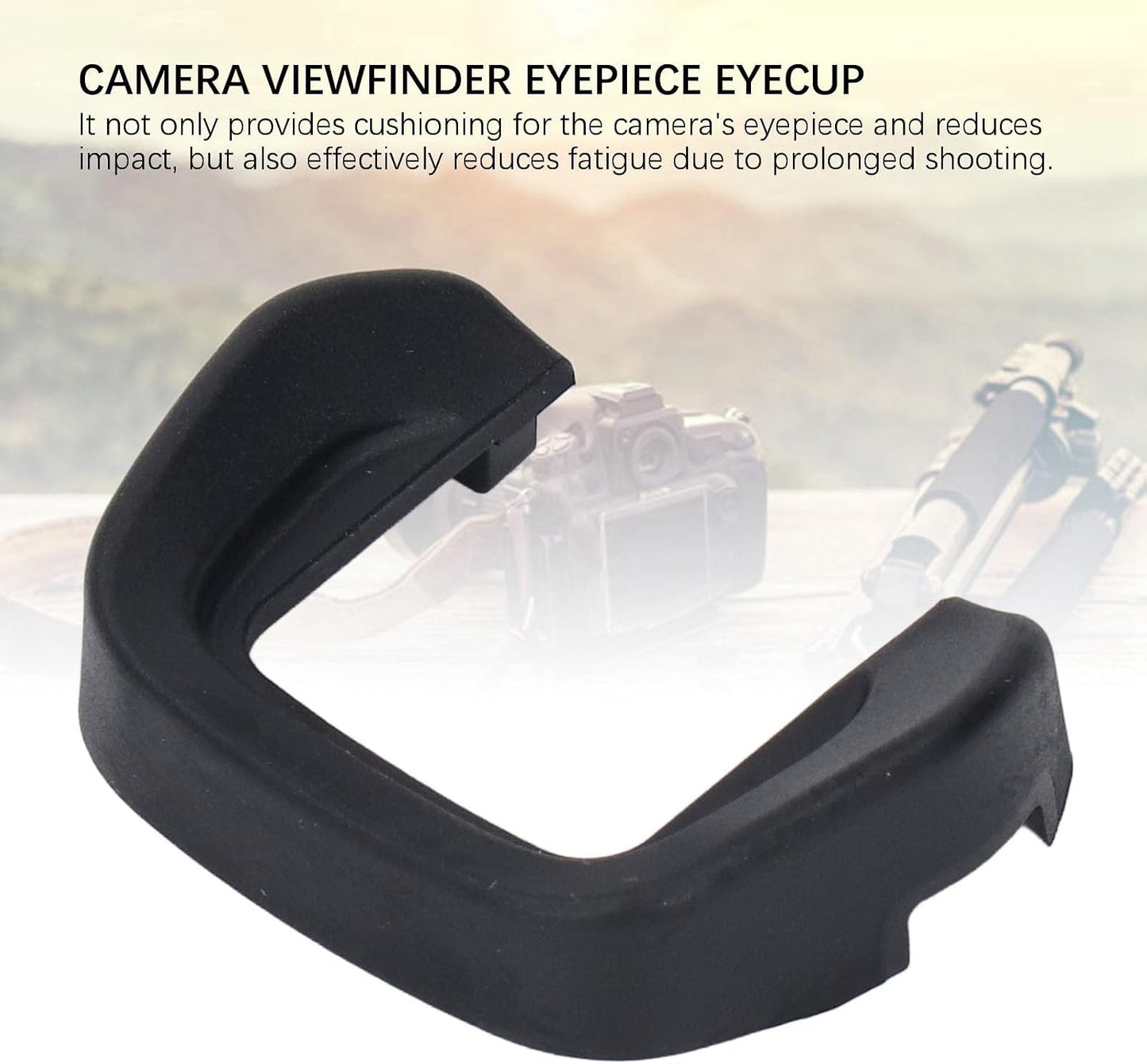 Camera Viewfinder Eyecup ABS with Level Hot Shoe Kit for R Camera - Eye Protection, Level Correction, Dust