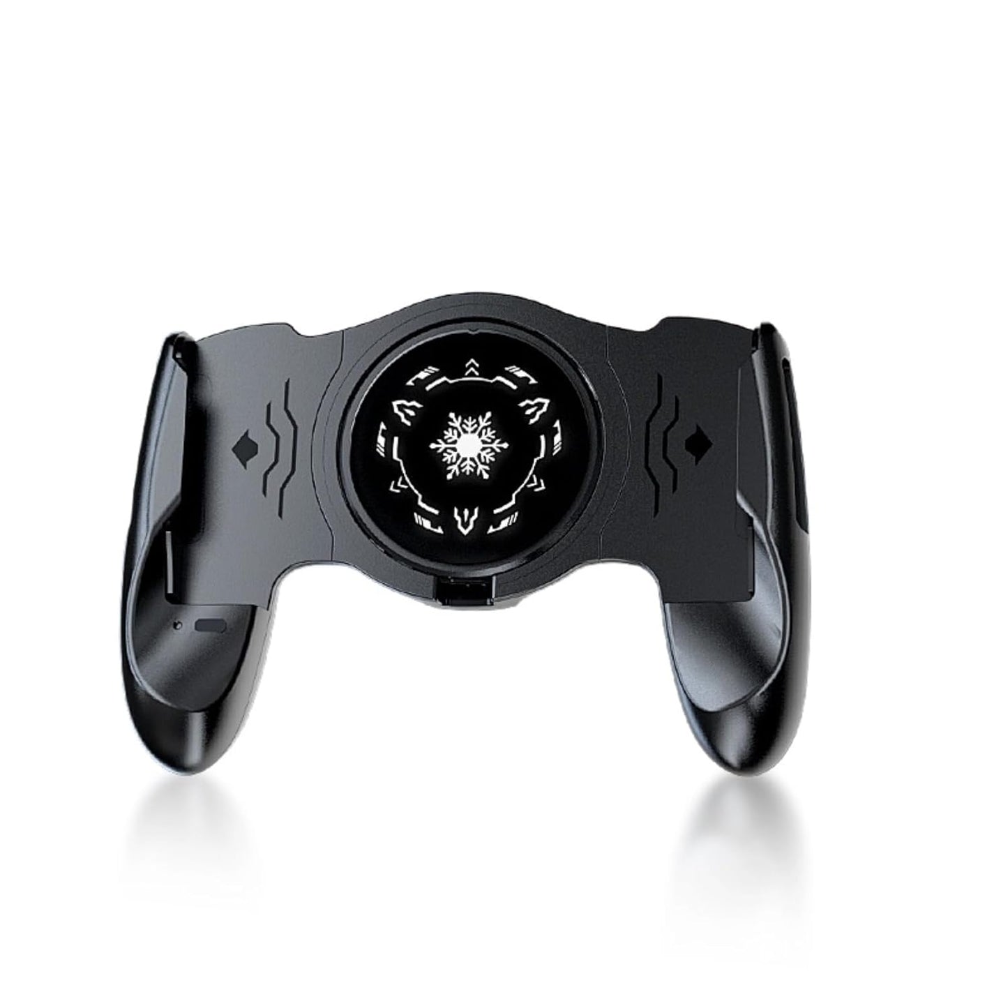 ciciglow Phone Game Grip, Semiconductor, Adjustable Mobile Controller Handle Holder with Colorful Light Effect, Fan