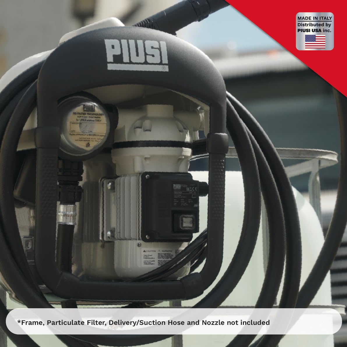 Piusi Suzzarablue AC DEF Transfer Pump 120V 60Hz 9 GPM