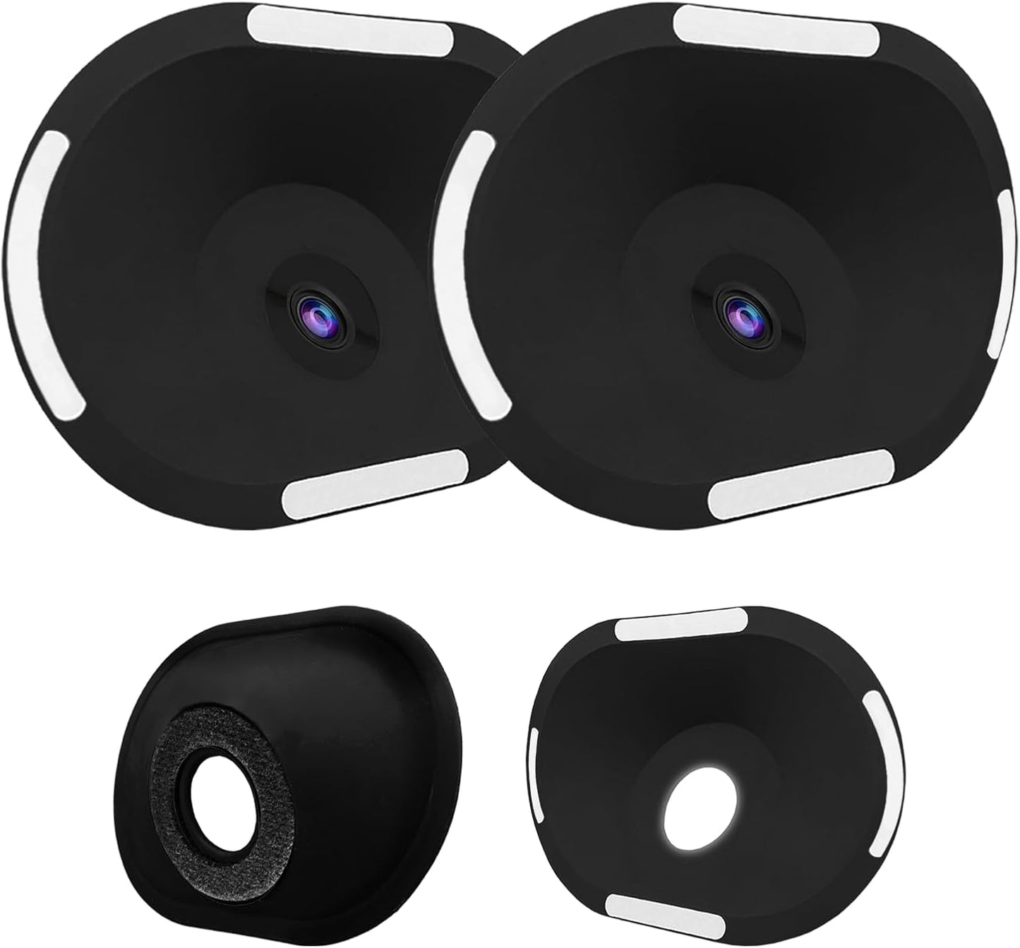 CERCGVEL W150/W550s, (2 Pack) Angled Window Mount Compatible with Girafit Window Camera Self-Adhesive Mount