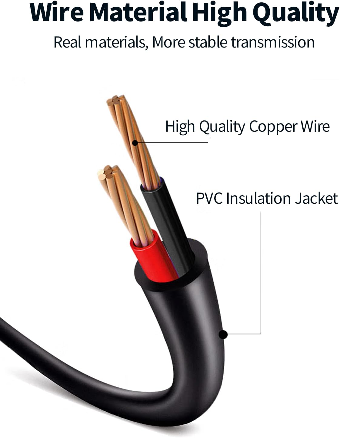 2 Pack 3.3FT 1M 5.5 mm 2.1 mm 5521 12V Tonton DC Power Extension Cable x Male to Female DC Adapter Cord Compatible