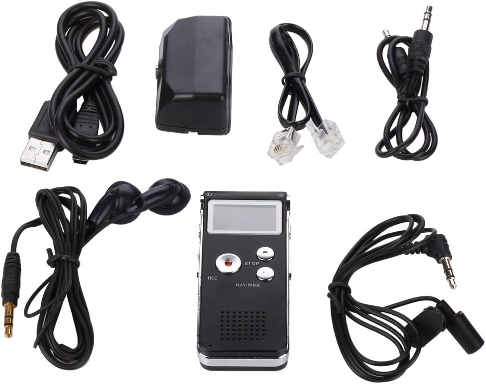 Century Accessory 8GB 650HR MP3 Digital Audio Voice Recorder Dictaphone Portable Player USB Drive