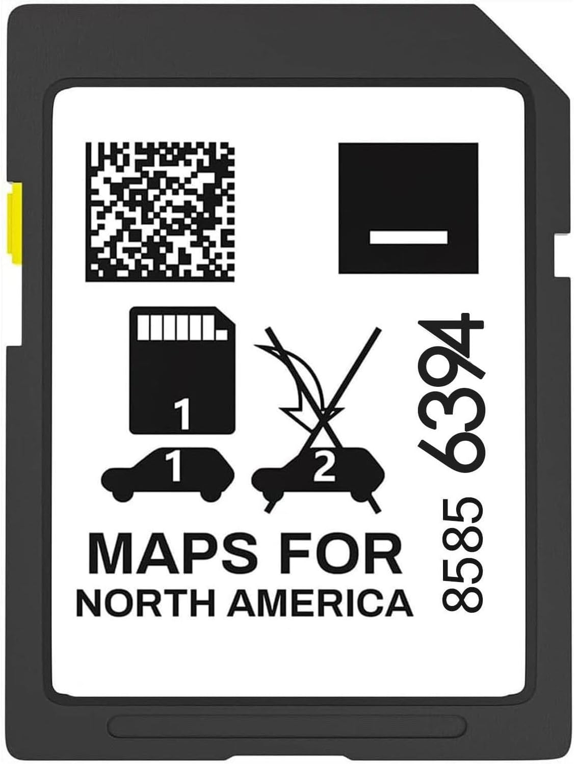 Thcbme 2025 Use,2024 85856394 Release GPS Navigation SD Card Compatible with GMC Chevry Cadilla Buick,Silverado