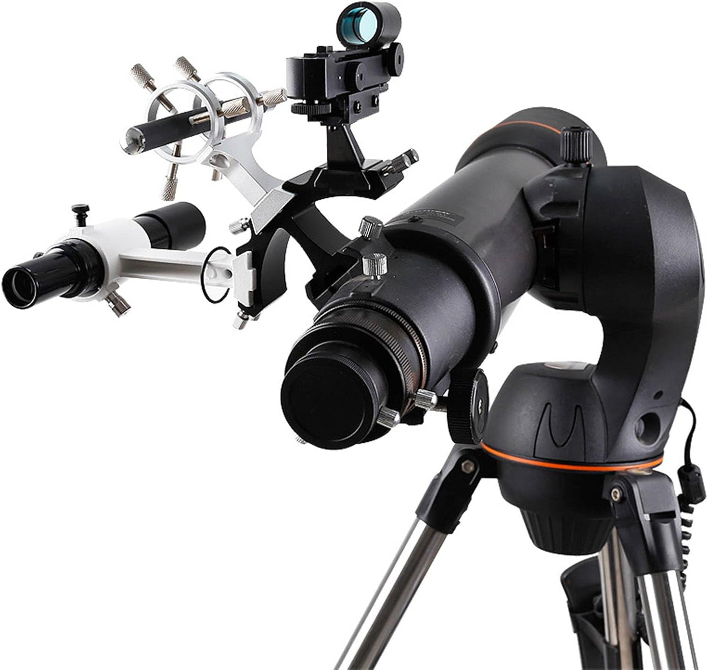 CHICHIYANG Aluminum Alloy Triple Finderscope Bracket Holder Universal Viewfinder & Mini Guide Sights Mount