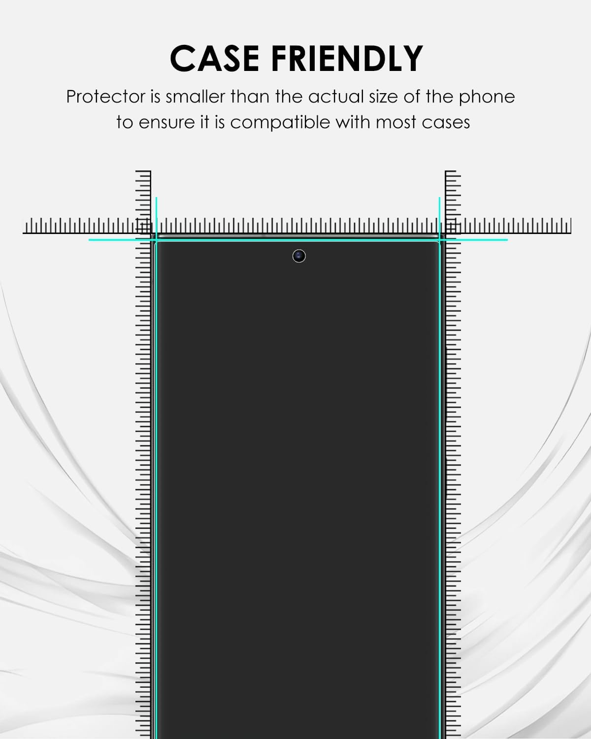Akcoo S22 3 Pack, Set, 9H Matte Screen Protector for Samsung Galaxy Ultra - Tempered Glass UV Anti Glare