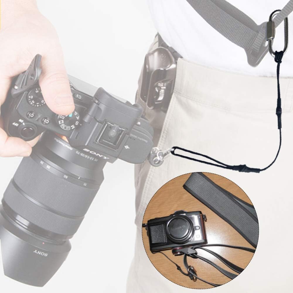 4 Packs SourceTon Camera Tether Safety Strap, Camera Strap for DSLR Camera and Mirrorless Professional Cameras