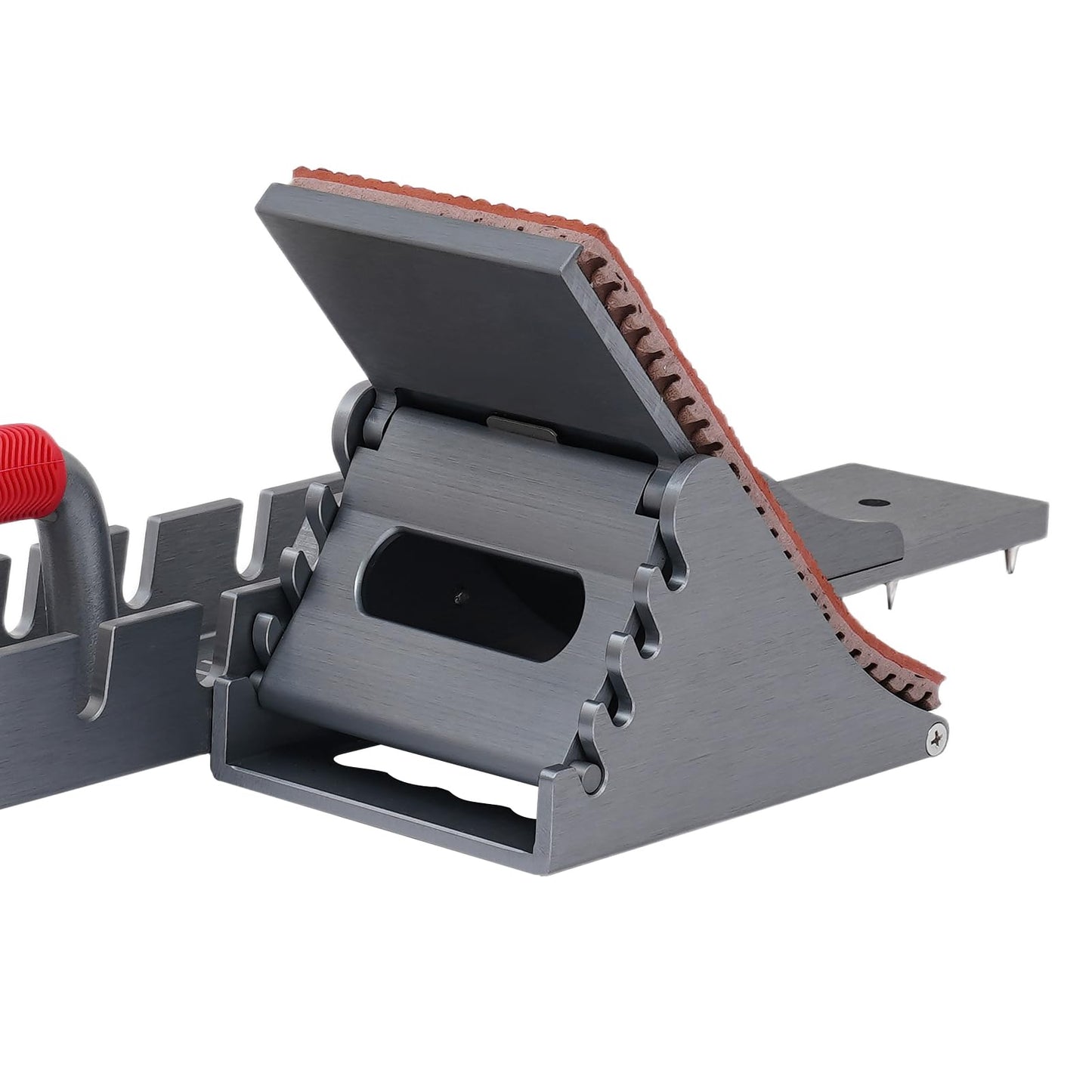 GONGDUN Running Starting Blocks Adjustable Aluminum Alloy Track Starting Block for Competition 4-Angle Adjustable Pedals Equipment for Cinder & Plastic Tracks (9.44 * 35.43in)