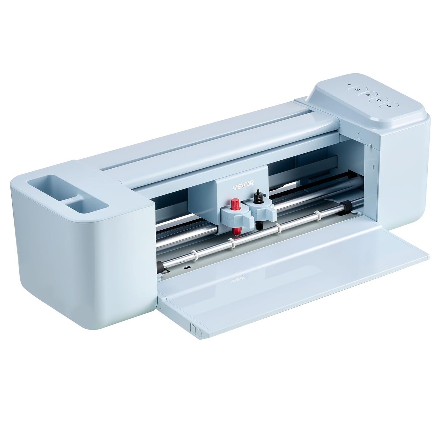 VEVOR Vinyl Cutting Machine, 12 in, Button-Controlled Vinyl Cutter, 20000+ Built-in Design Resources, Compatible with Mac, Windows, Android and iOS, for Creating Customized Crafts Cards, Home Decor