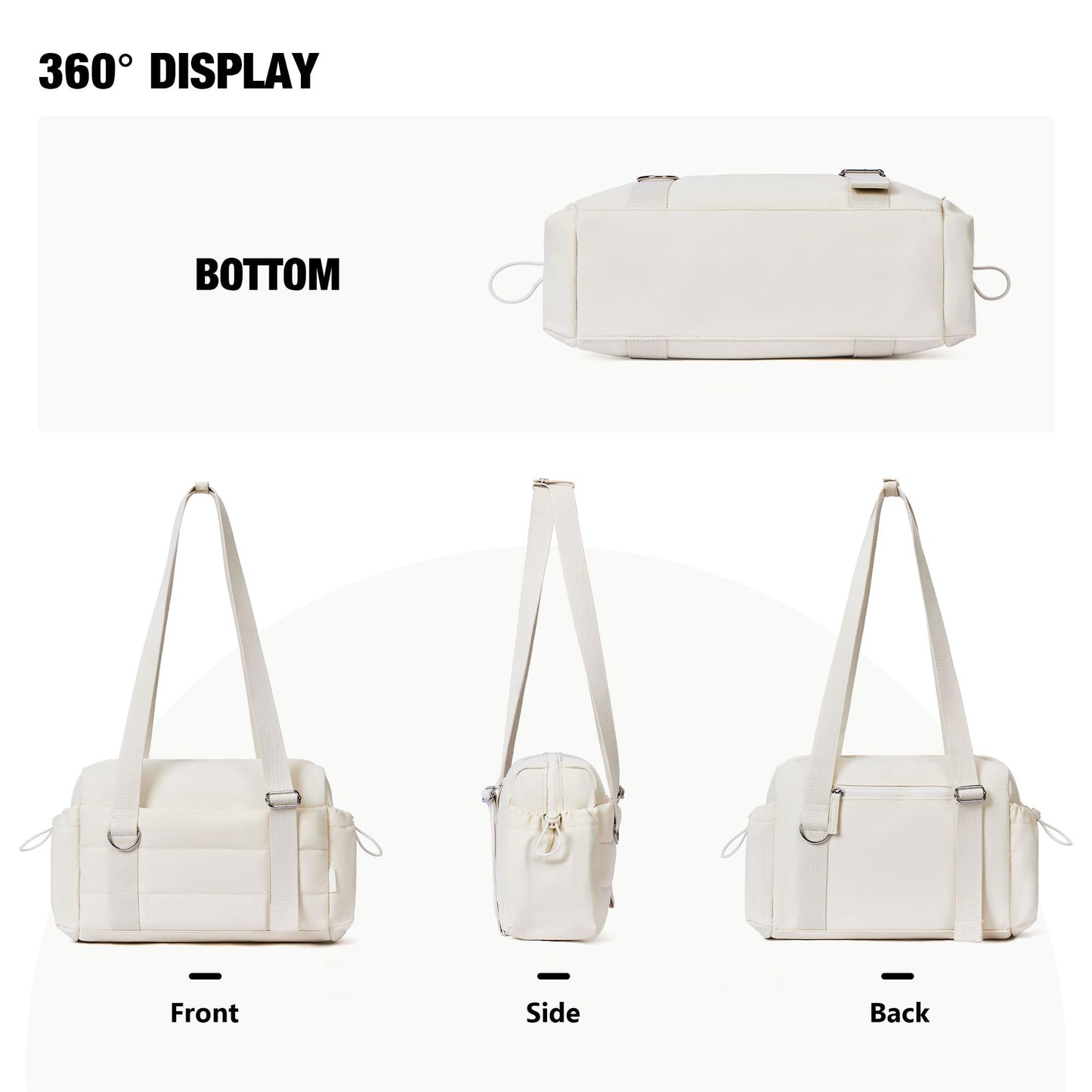 ROULENS Small Gym Bag for Women 2 Set Mini Gym Duffle Bag with Wet Compartment and Coin Wallet, Gym Tote Bag for Workout/Sport/Travel