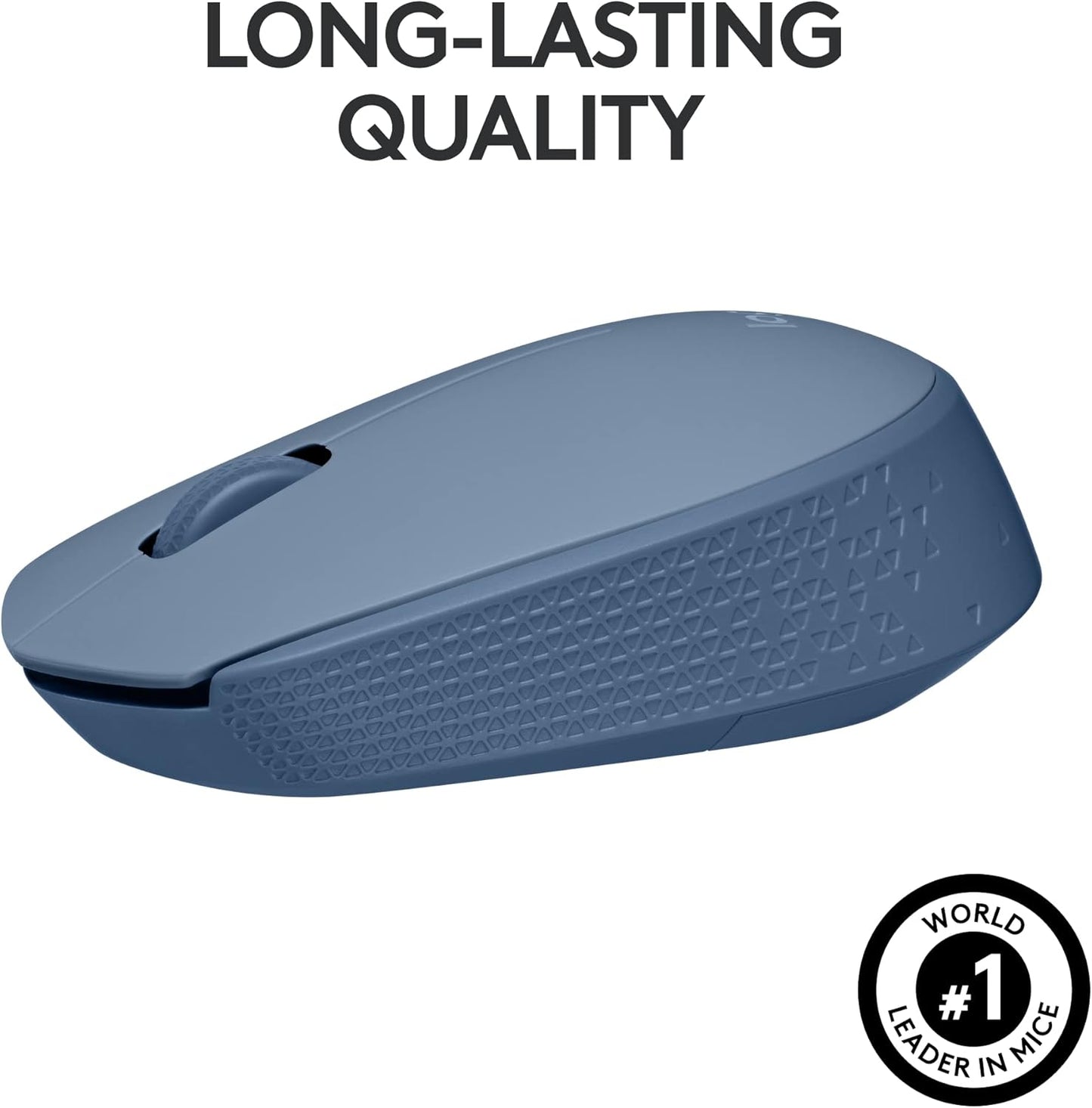 Logitech M170 2.4 12-Months Wireless Mouse for PC, Mac, Laptop, GHz with USB Mini Receiver, Optical Tracking, Battery