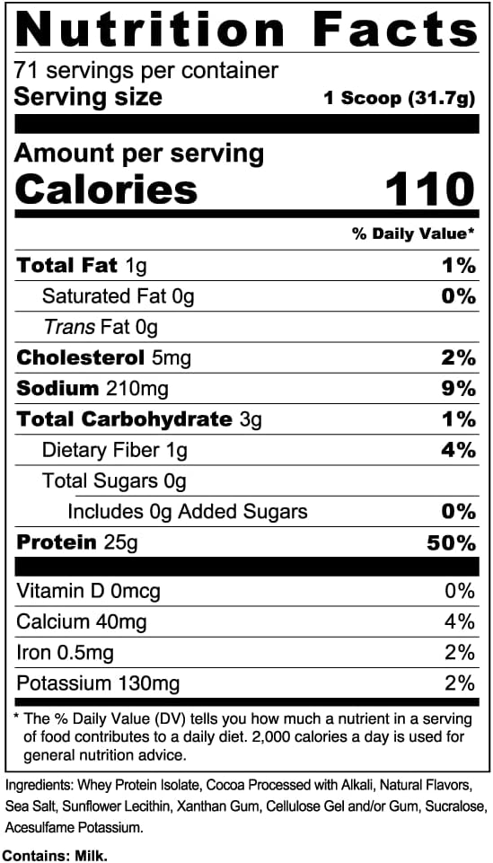 REDCON1 Isotope 100% Whey Isolate, Peanut Butter Chocolate - Keto Friendly Whey Protein Powder - Low Carb + Zero Added Sugar Whey Protein Isolate - Keto Protein Powder (71 Servings)