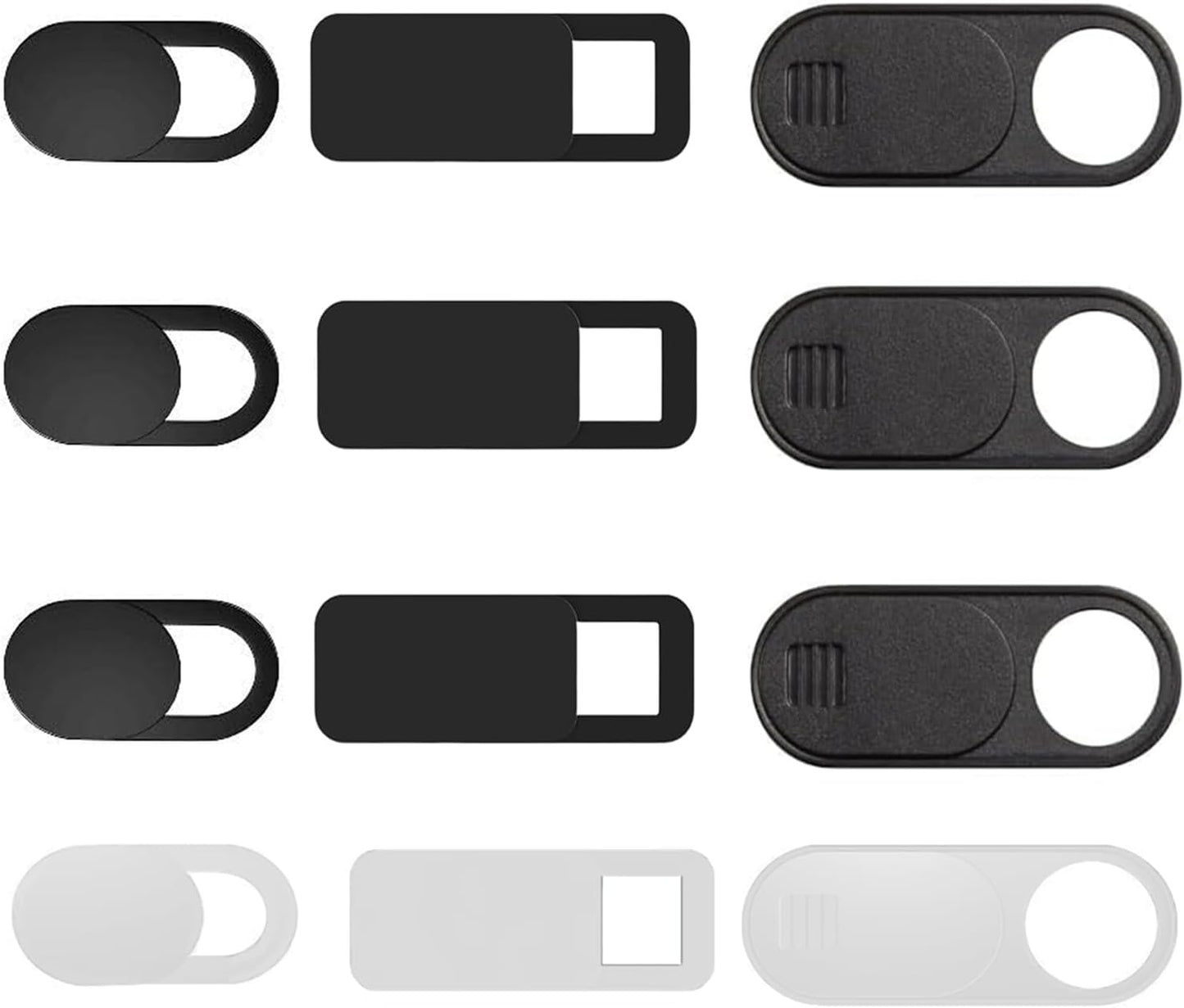 12 3/Y PCS Ultra-Thin Webcam Cover Slide for Laptop iPhone iPad MacBook Pro Computer iMac Cell Phone(Tesla Model
