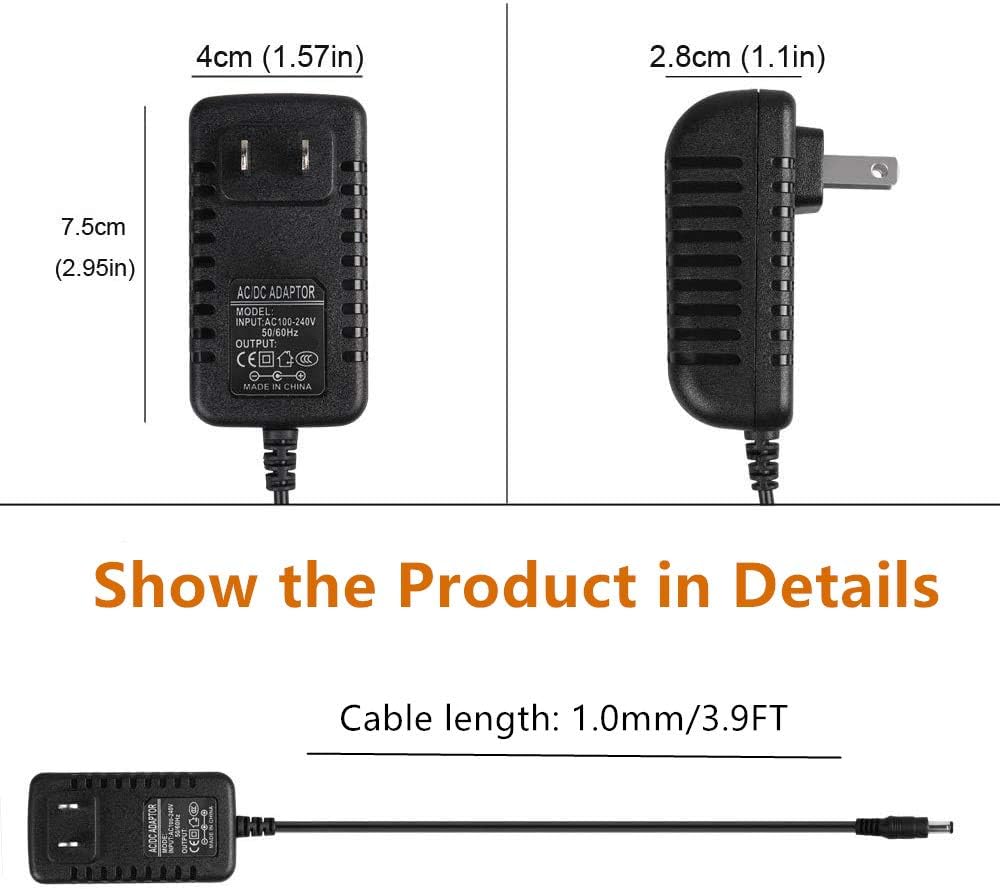 CJP-Geek 12V CYSE20-120170C AC Adapter Compatible with BenQ WiT Floor Smart Floor Lamp Power Supply