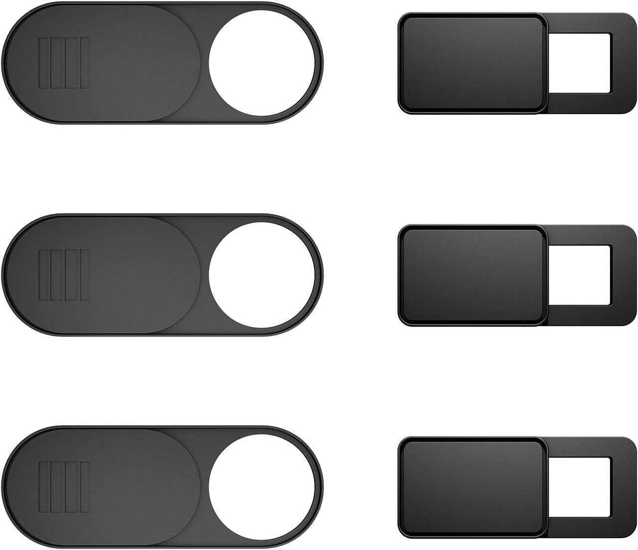 TRILINK 6-Pack, Webcam Cover Web Camera Cover Slide Ultra-Thin for Laptop, iMac, MacBook Pro, Mac, Computer, Smart