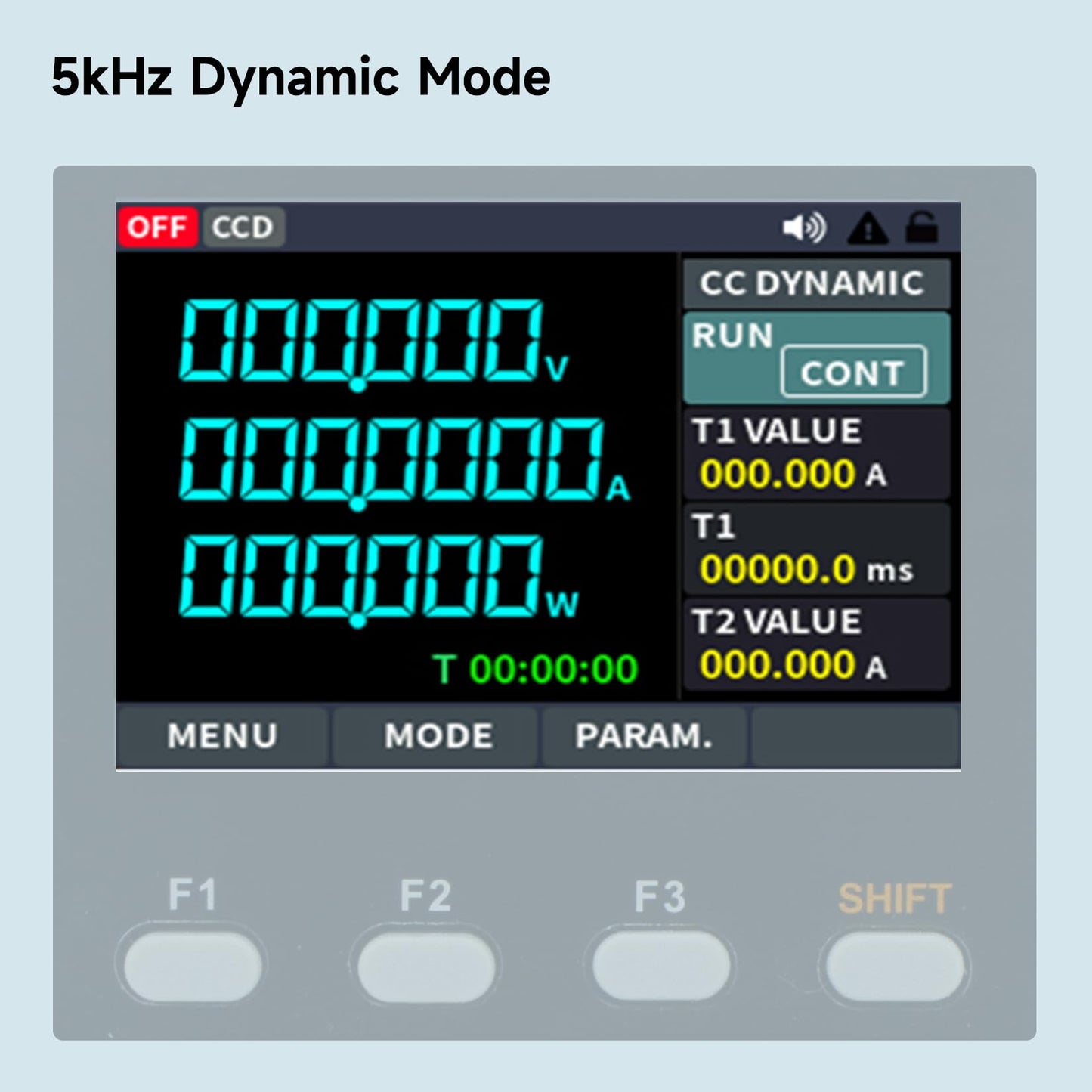 OWON Programmable DC Electronic Load OEL3030, DC 300V 30A Maximum 300W, USB/RS232, CV CC CR CP 4 Operation Modes, 5kHz Dynamic, Lab Bench Power Tester with 2.8” TFT Color LCD Display
