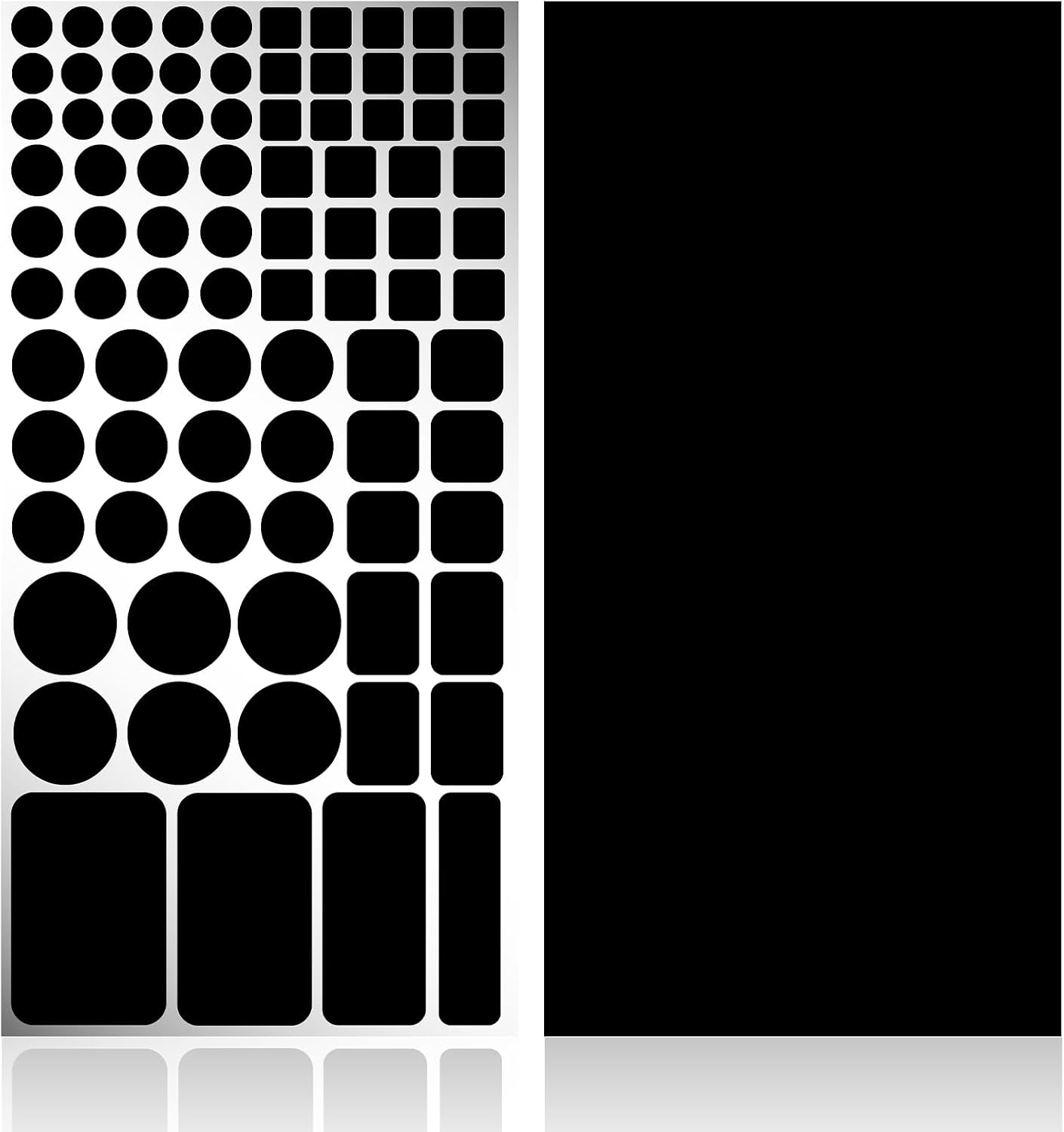 Electronic,2 Dimming 100% (1 1 LED Light Blocking Stickers,Blackout Stickers for Sheets LED Light Blocking Covers, LED