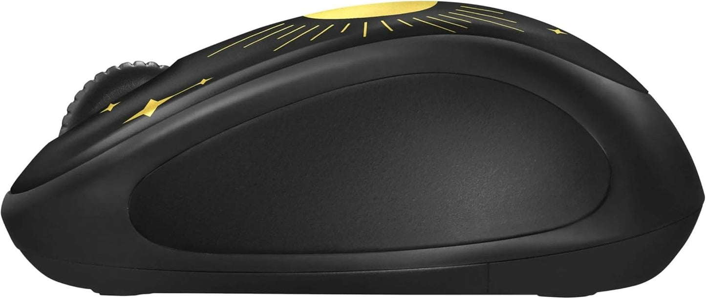 Logitech 2.40 Mouse - Optical - Wireless - Radio Frequency - GHz - Magic Night - Tilt Wheel