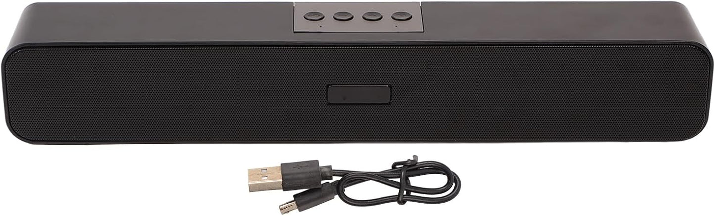 EIMSOAH 5.0 5 Soundbar Bluetooth Speaker with Playback Modes, Noise Reduction Surround Sound for Home Use
