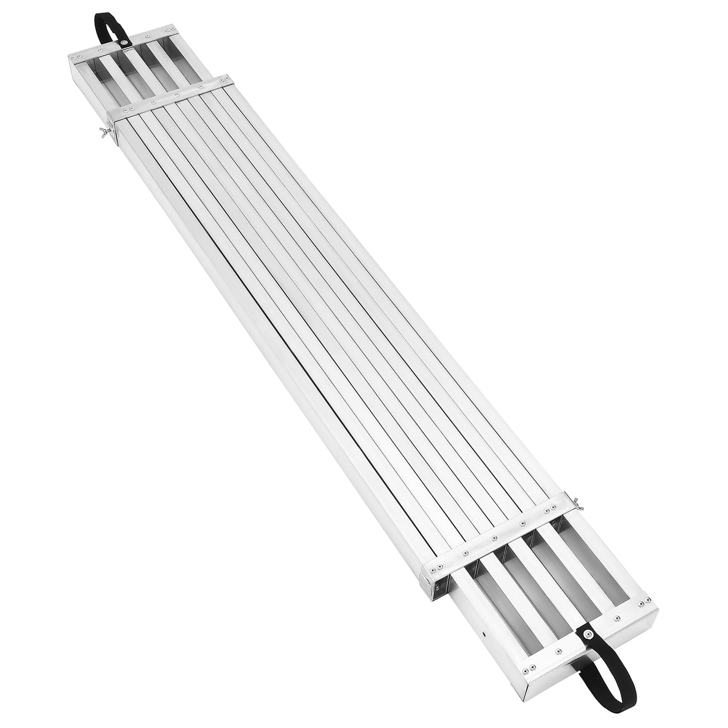 9-15FT Aluminum Plank, Telescoping Work Plank, 4400lbs Capacity Aluminum Extension Plank, Scaffolding Plank with Skid-Proof Platform Scaffold Ladder Accessory