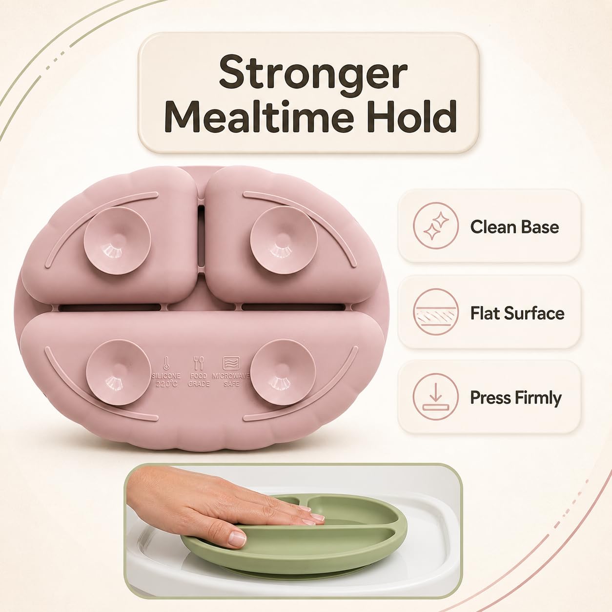 HappyNibble Baby Led Weaning Silicone Feeding Set, 2 Pack - Divided Suction Plates with Lids, 2-in-1 Sippy Cups, Spoons & Forks for Babies 6-36 Months, First Foods Shower Gift, BPA Free