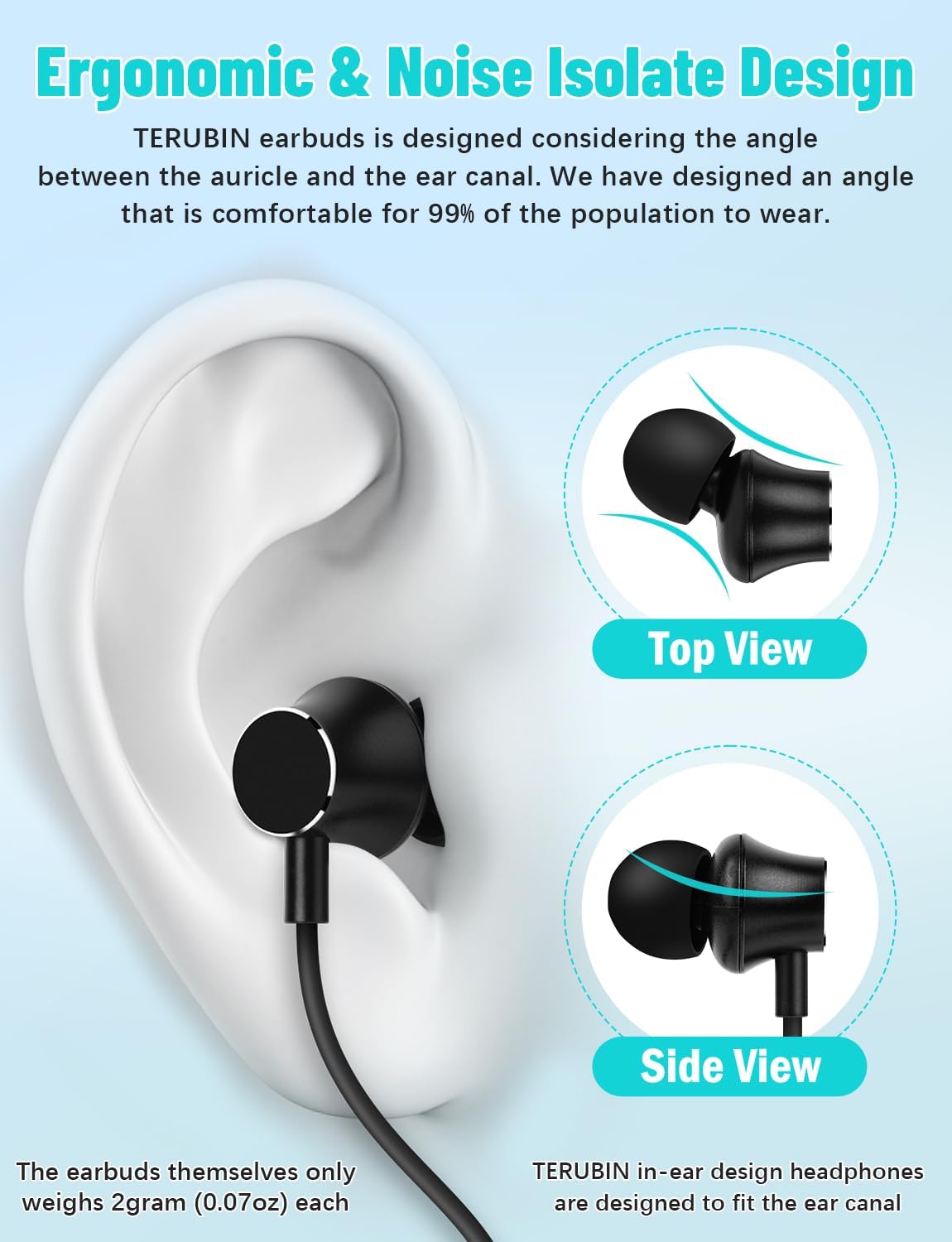 200H Headset Neckband Bluetooth Headphones, Long Playtime Wireless Stereo Neckband Earbuds with Microphone, Waterproof