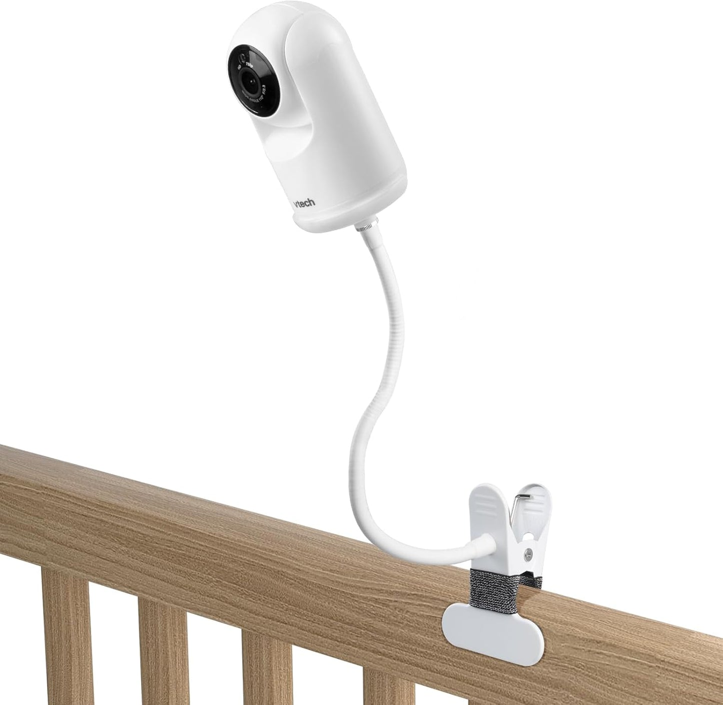 Koroao Clamp Baby Monitor Mount for VTech Advanced HQ Max Baby Monitor Camera (White)