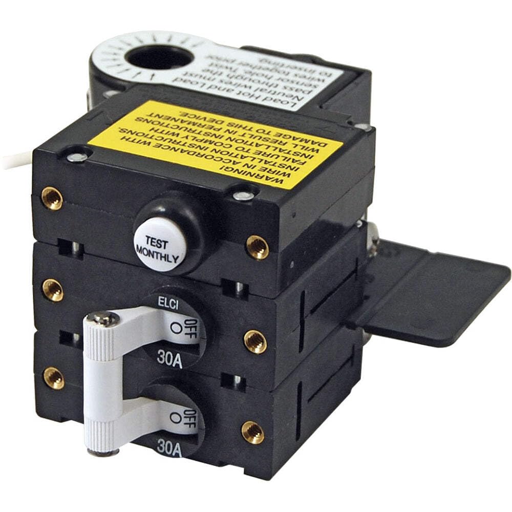 Blue Sea Systems 3106100 230 Volt 32A AC 2 Sources Circuit Breaker
