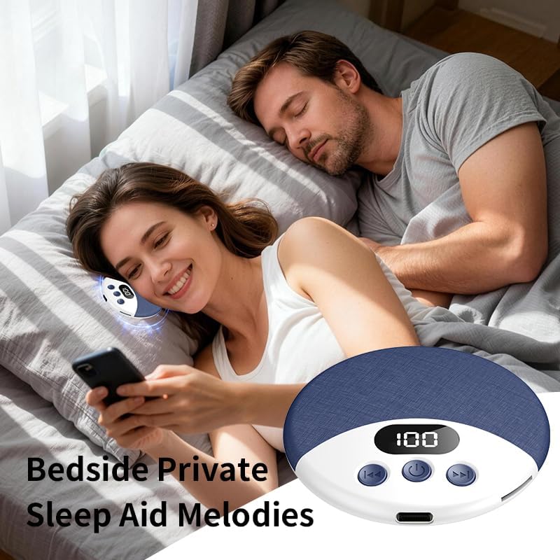 Generic 2026 SKYQUADZ Sleep Pillow Speaker Bluetooth,Thin Under Pillow Speaker for Sleeping, Wireless Bluetooth Sleep
