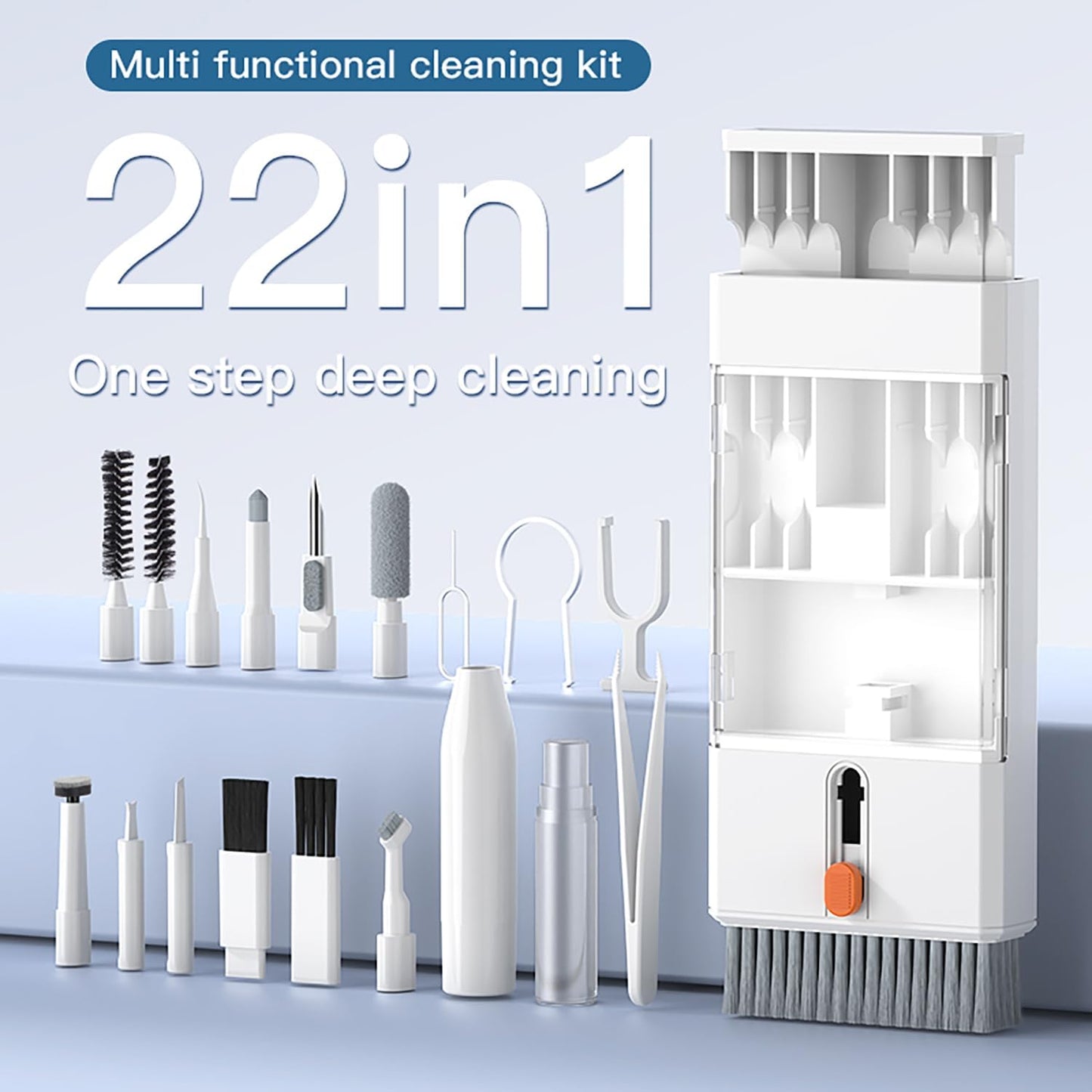 Lanrxs 22 1 Headset, in Precision Cleaning Kit Professional Electronic Cleaning kit Cleaning Tools for Phone, airPods