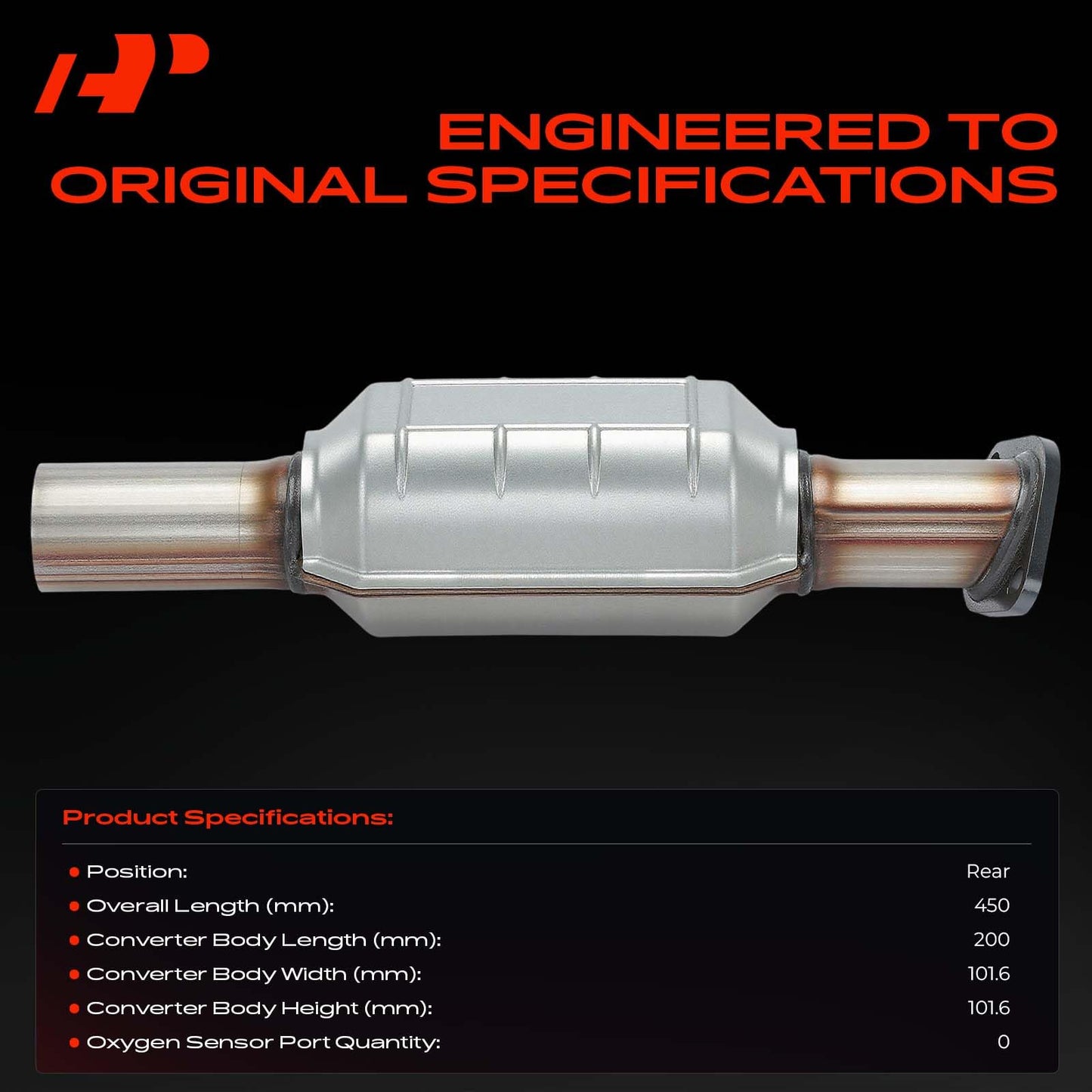A-Premium Catalytic Converter with Gasket Kit Direct-Fit Compatible with Kia Sorento 2014-2020 2.4L & Hyundai Santa Fe Sport 2013-2018 2.4L, E.P.A. Compliant, Replace# EC41286