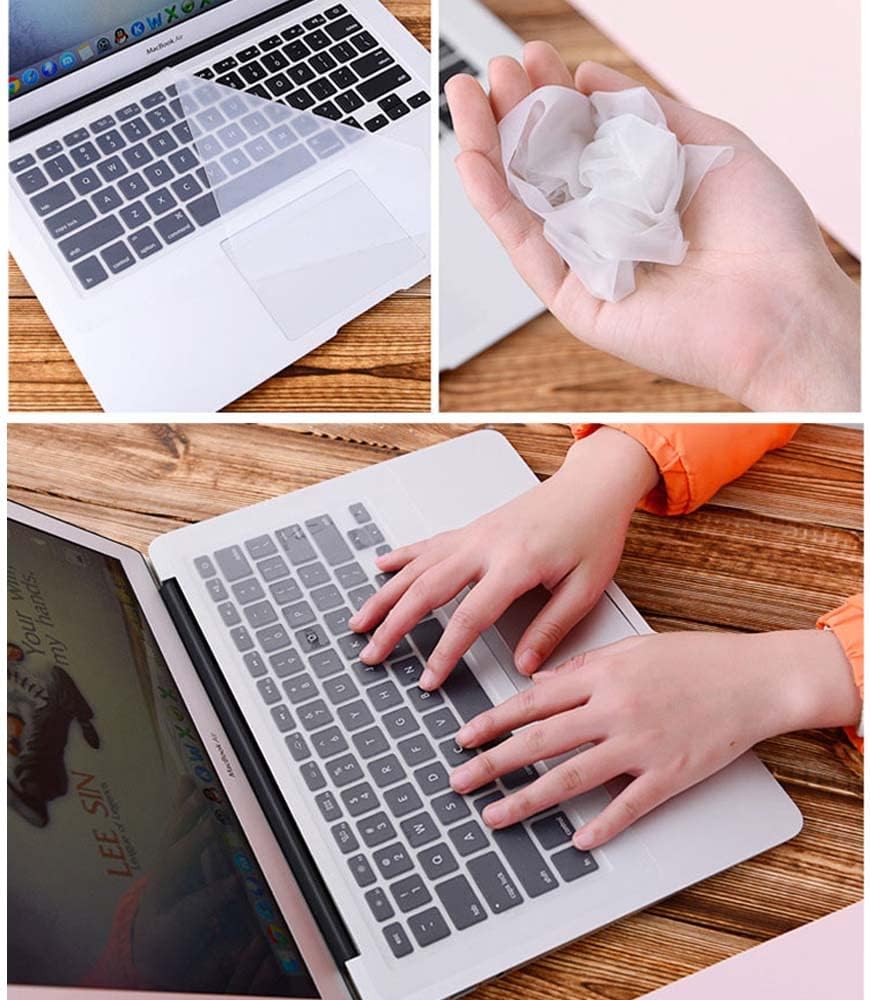 ANRACHEL 13" 14" 15.6" inch,Ultra (15"-17.3" Universal Keyboard Protector Cover Skin for Laptop Notebook Thin Silicone