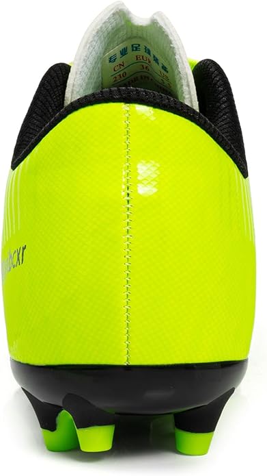 Women Soccer Cleats Lace-Up Turf Football Shoes Indoor Outdoor Low-Top Fustal Soccer Training