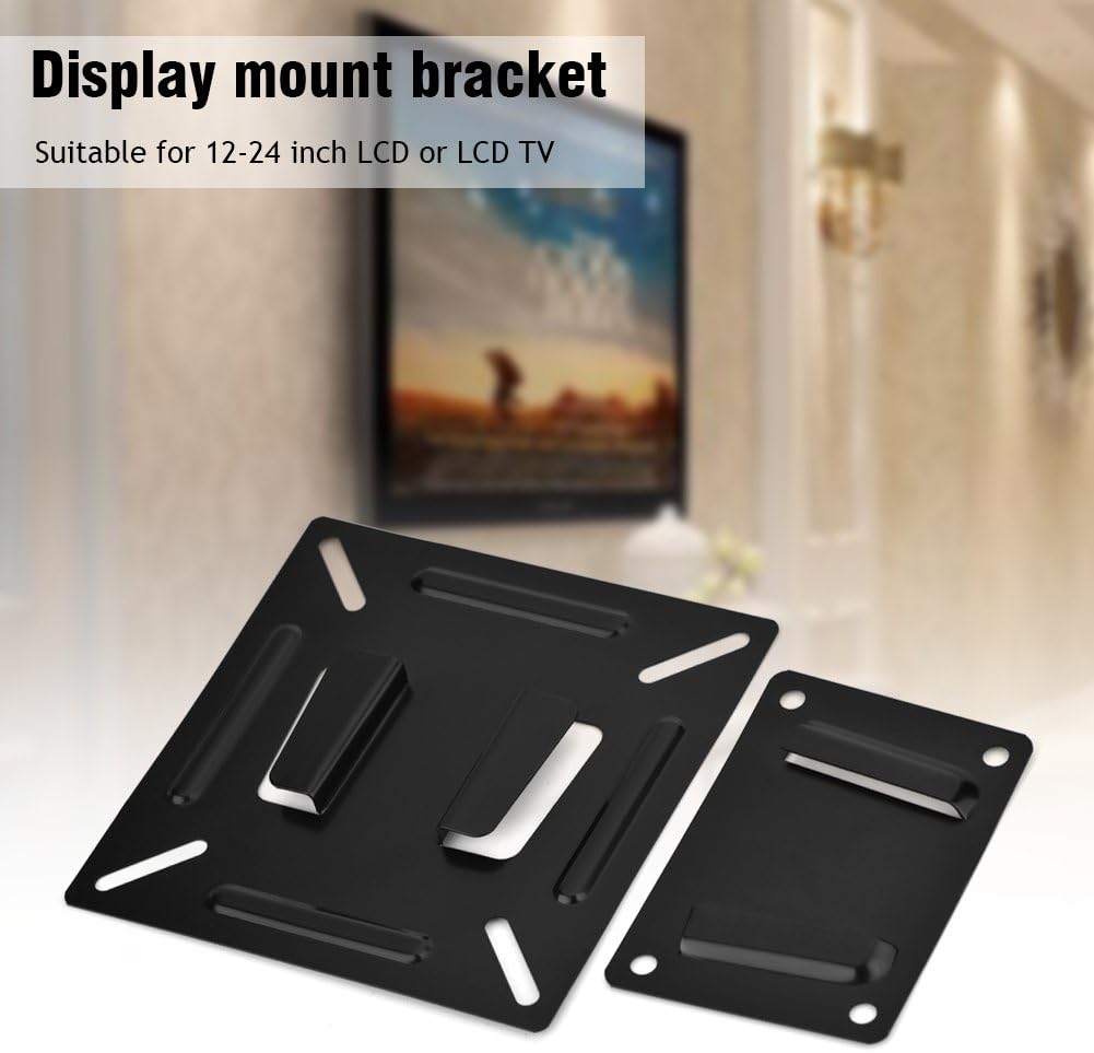 Ciglow 12-24 Inch Wall-Mounted Stand Bracket Holder,Screen Mount for LCD LED Monitor TV PC Screen Used in Home Business