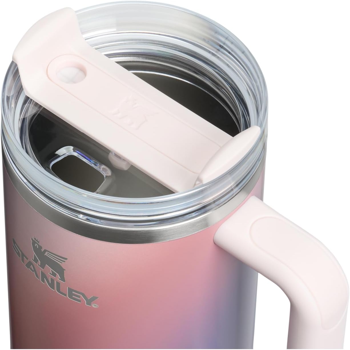 STANLEY Quencher H2.0 FlowState™ Tumbler - 40 oz Dawn Spiral Design for Hydration On-the-Go