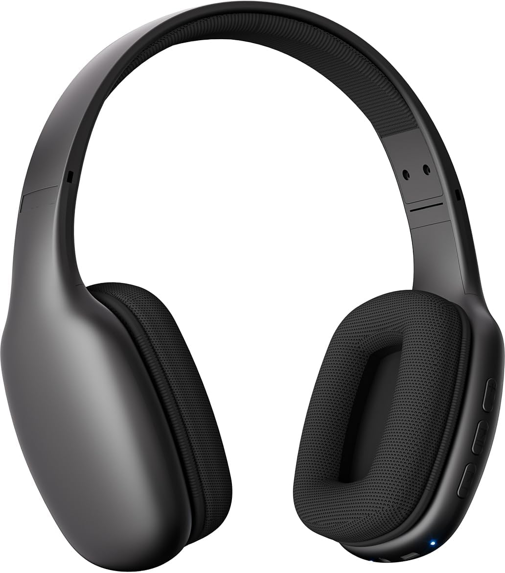 CIRICO BaseTone 5.3, 20H Wireless Over-Ear Headphones, Bluetooth Playtime, Deep Bass, Foldable Lightweight Design