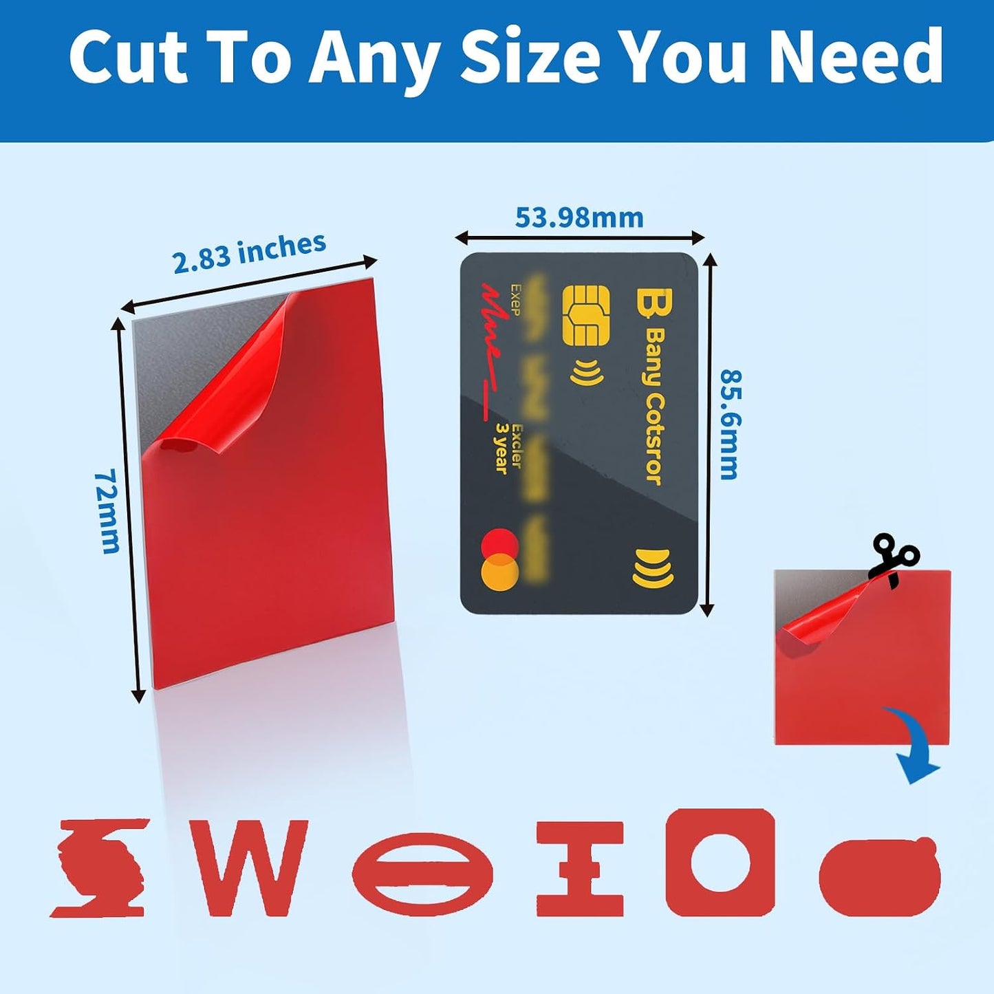 Suplogico 10 60% Pcs Double Sided Tape for Dash Cam - Ultra Heat Resistant Adhesive Pads for Windshield, Dashboard