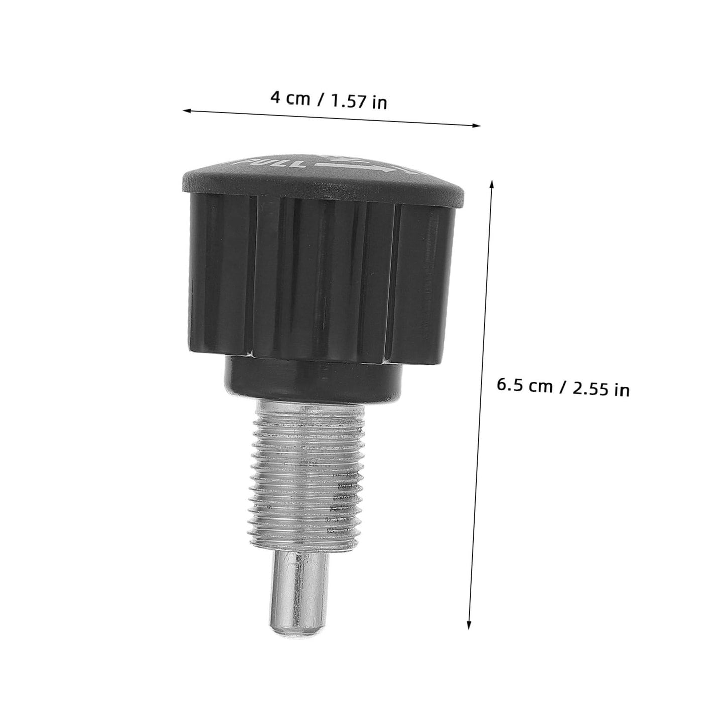 Toddmomy Pull Pin Knob Replacement for Exercise Bike 2.55X1.57X1.57In Plastic Ball Head Pin Adjustable Fitness Equipment Part for Home Gym Machines