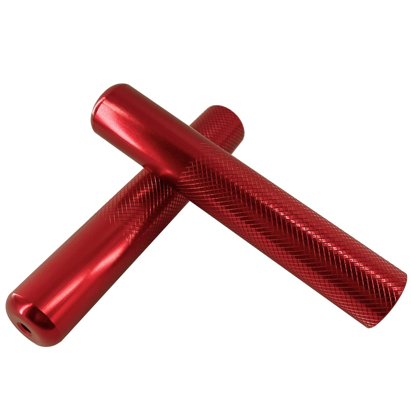 FITactic Aluminum Peg Board Climbing Holds for Crossfit, Body Building, Grip/Core Strength & Endurance Training & Exercise (2-Pack, Red)