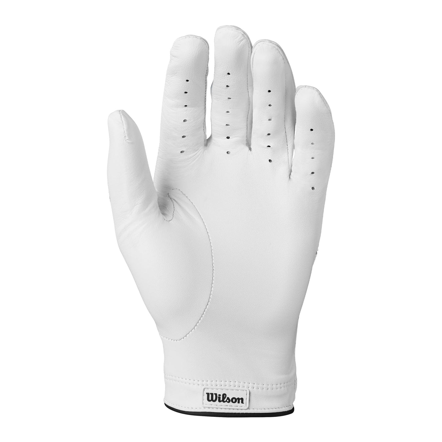 WILSON Staff Model Golf Glove - Men's Right Hand, White/Black, Medium