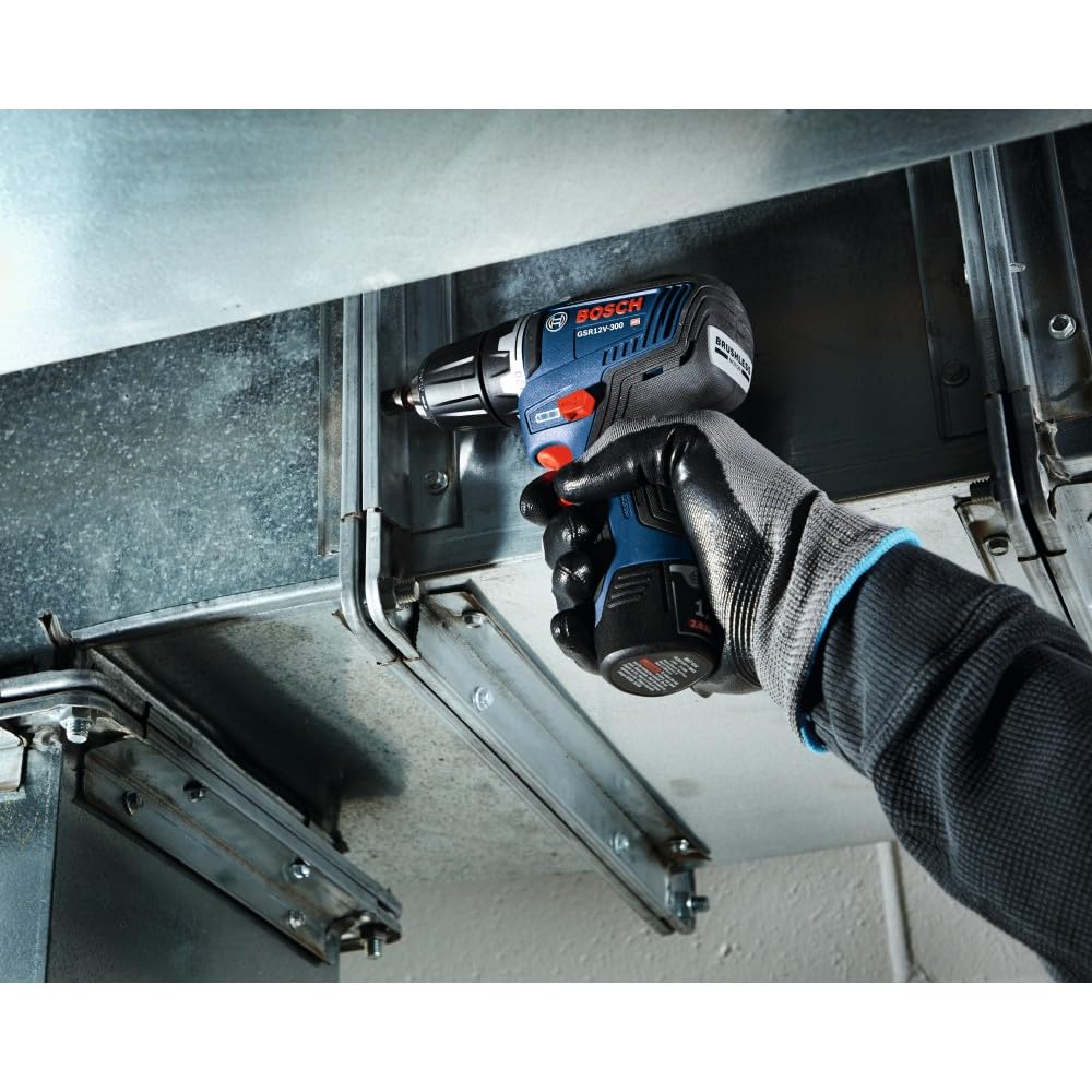 Bosch GSR12V-300B22 12V Max EC Brushless 3/8 In. Drill/Driver Kit