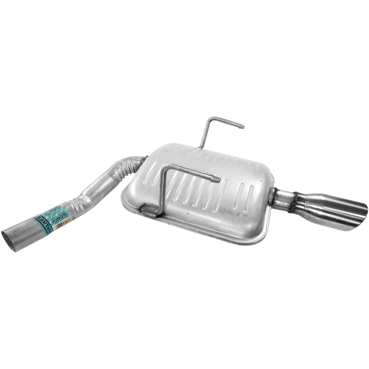 Walker 53909 Direct Fit Exhaust Resonator and Pipe Assembly 2" Inlet (ID) 3" Outlet (OD) for Chevrolet Traverse