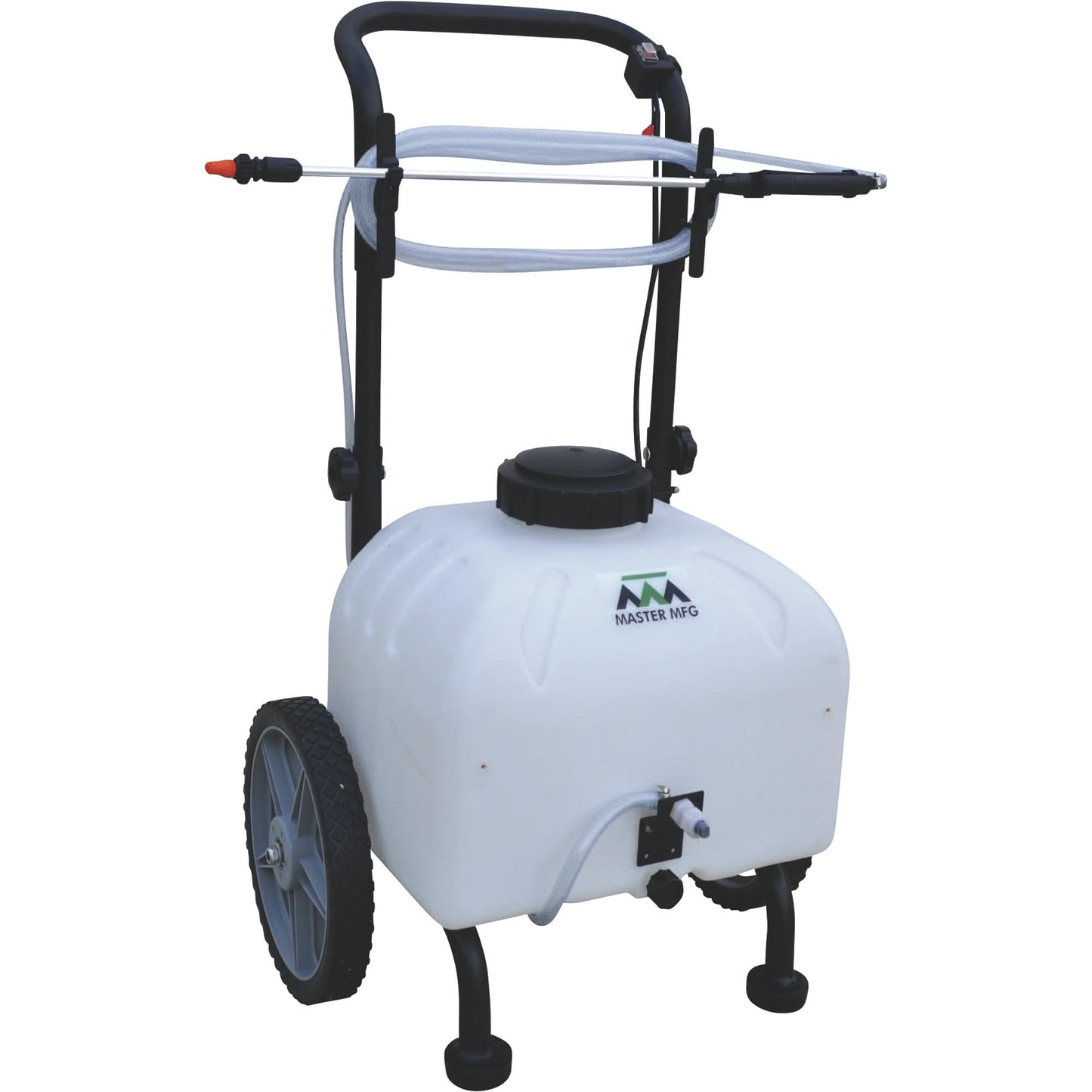Master Mfg Revolt Lithium-Ion Series 9 Gallon Pull & Tow Sprayer-1.0GPM, 50" Swath