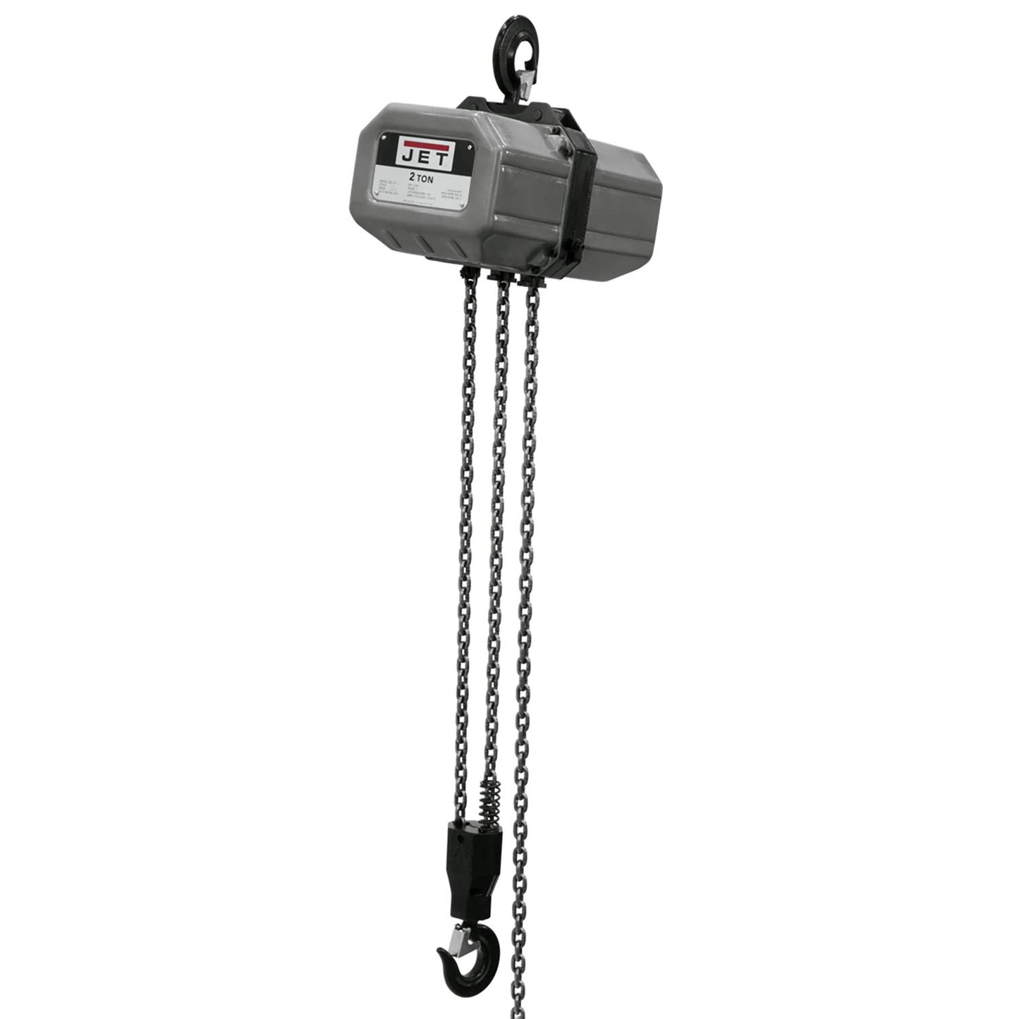 JET 2-Ton Electric Chain Hoist, 20' Lift, 230V 1Ph (2SS-1C-20)