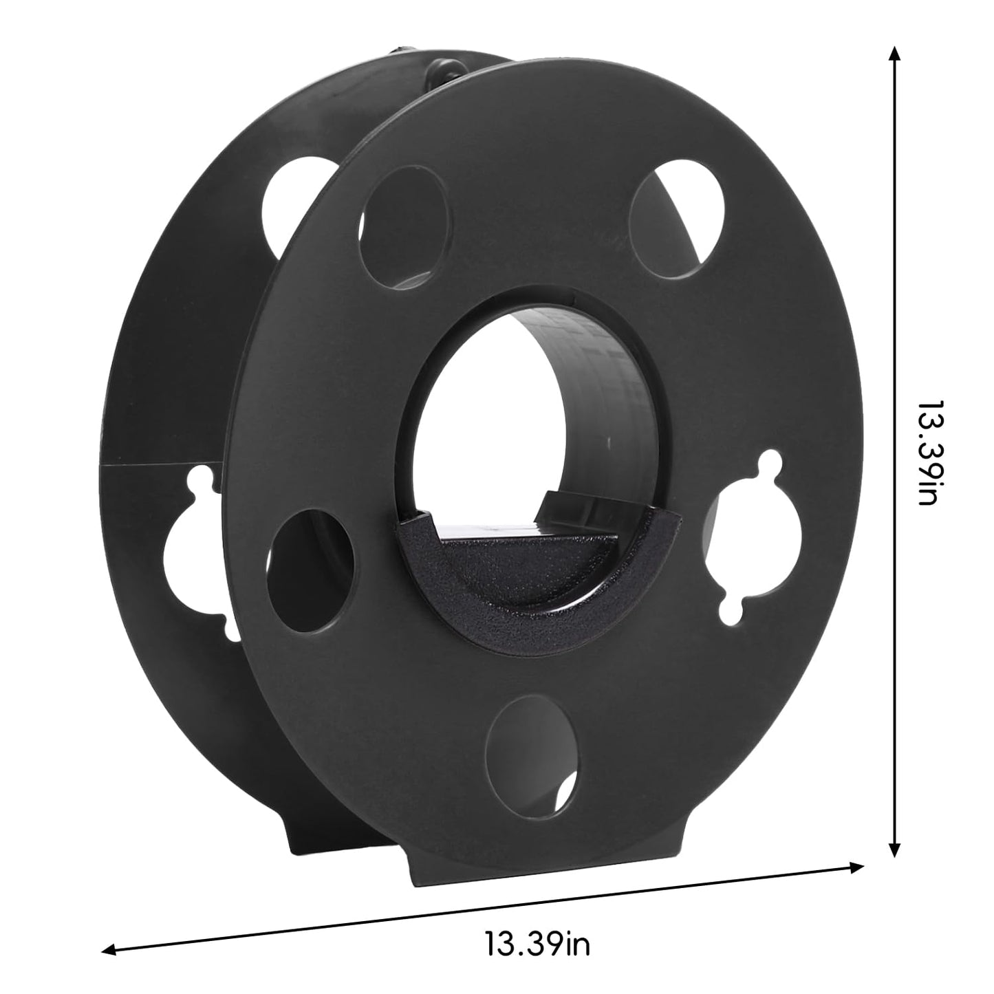 GarfatolRv Portable Heavy Duty Cord Storage Reel 1 Pack Easy to Use with Center Rotating Handle 100 Feet for Outdoor Activities