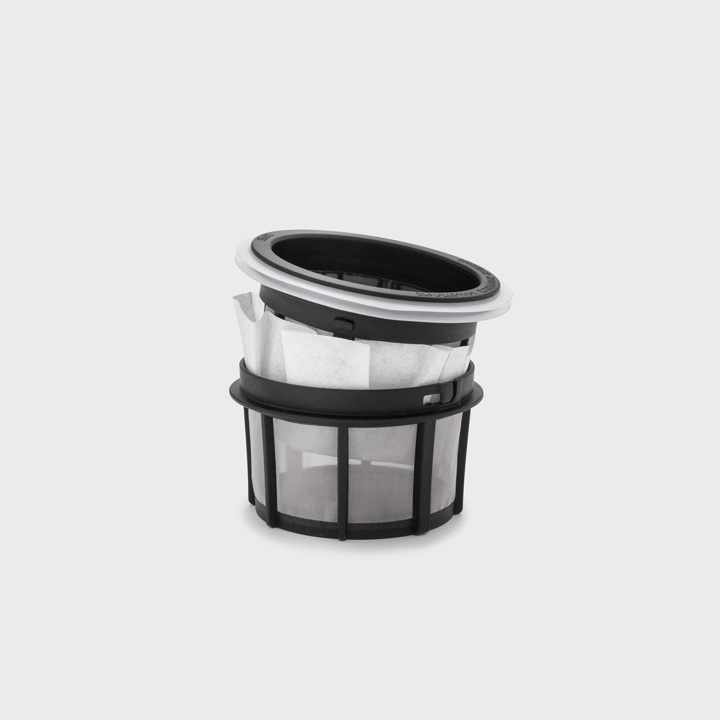ESPRO - P7 French Press - Double Walled Stainless Steel Insulated Coffee and Tea Maker with Micro-Filter (Polished Stainless Steel, 18 Oz) Coffee Paper Filters (100 Count)